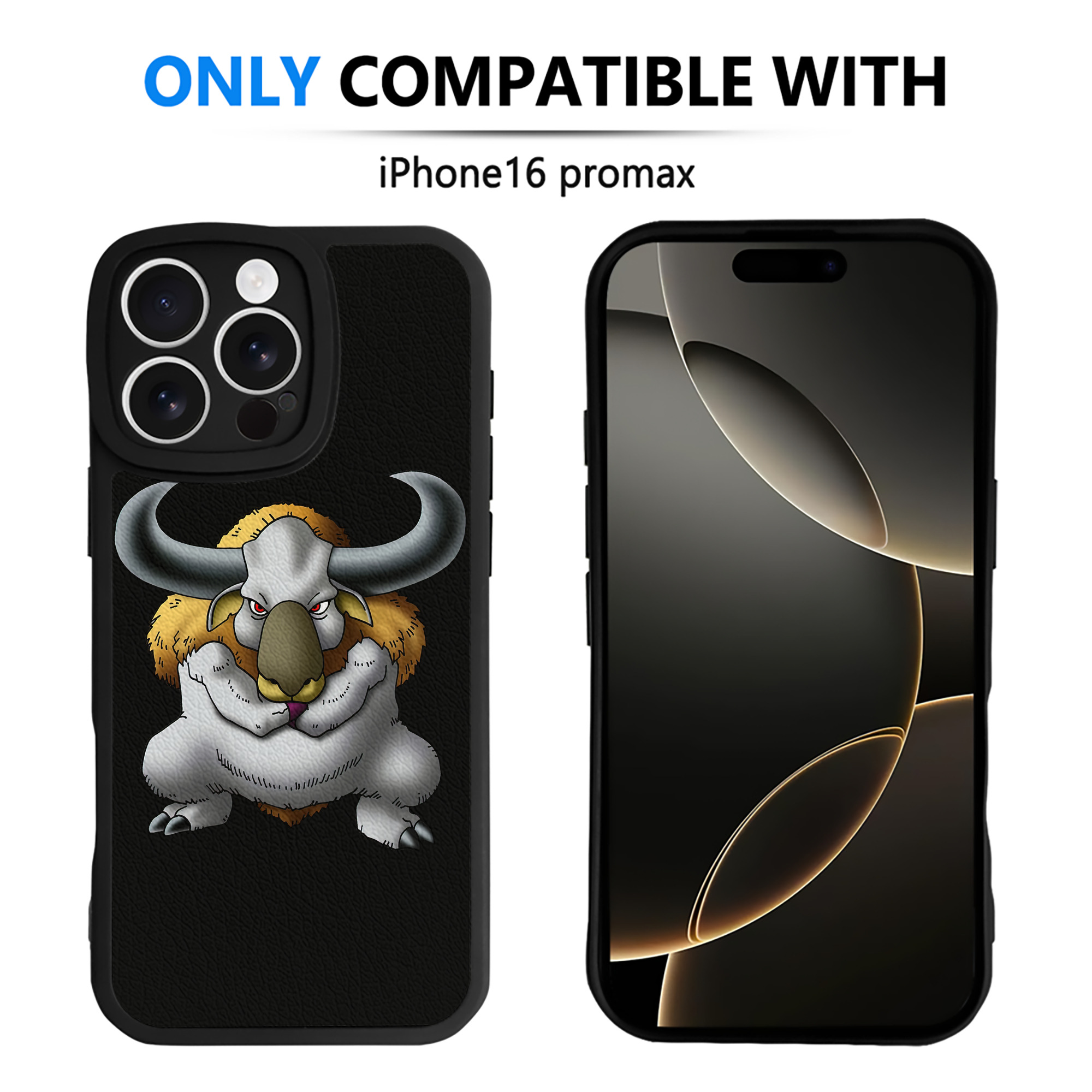 （画像用） ドラゴンクエスト Doragon Kuesuto Dragon Quest 【iPhone 16シリーズ対応】シリコンスマホケース（レザー調） 材質：シリコン